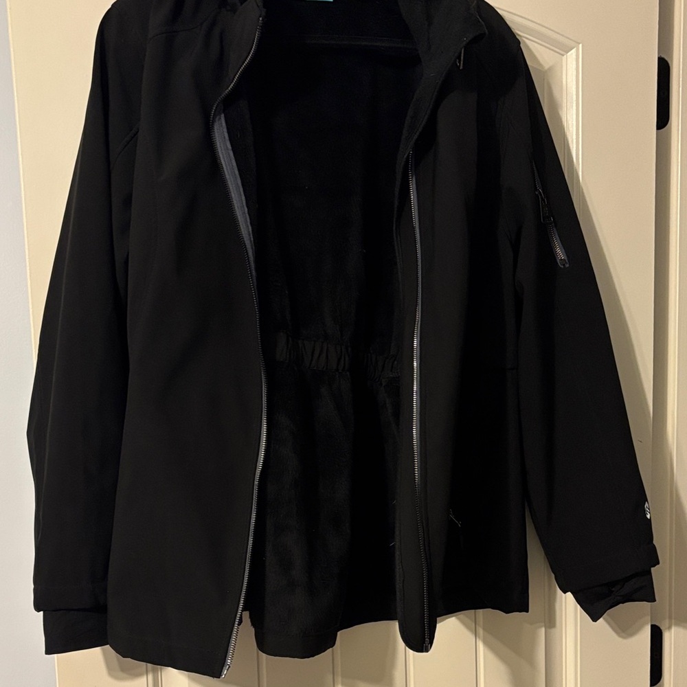 Free Country Black Fleece Jacket